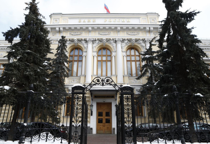 A view shows the Russia's Central Bank headquarters in Moscow, Russia February 22, 2018.
