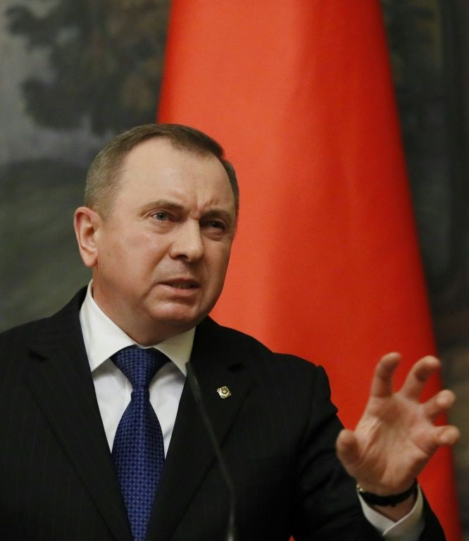 Belarusian Foreign Minister Vladimir Makei was in Moscow for talks with Minsk's main ally