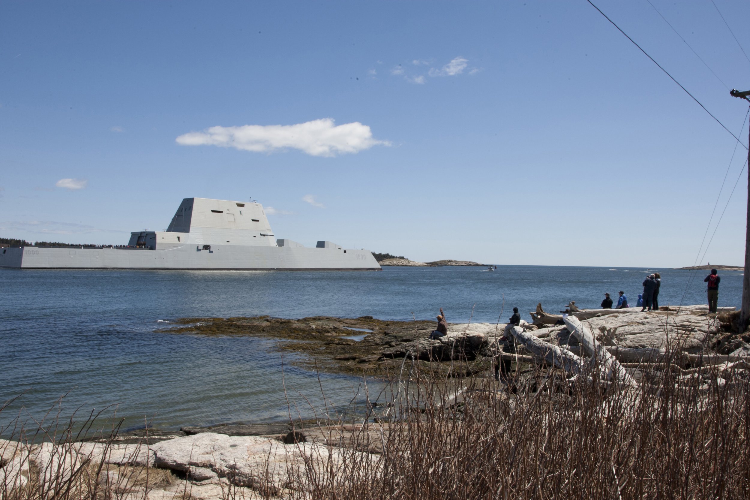 Back From The Pacific, Navy's Advanced Stealth Warship USS Zumwalt Set ...