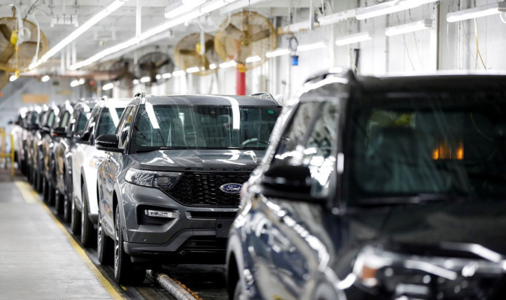 2020 Ford Explorer cars are seen at Ford's Chicago Assembly Plant in Chicago, Illinois, U.S. June 24, 2019.