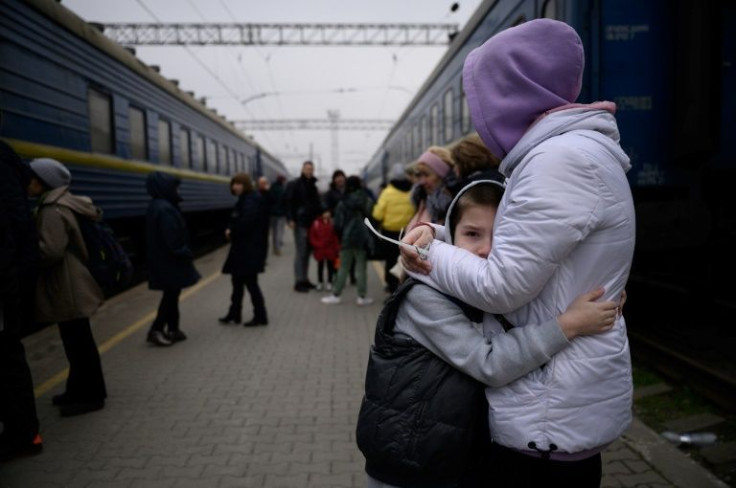 The pope said he held 'in my heart all the many Ukrainian victims, the millions of refugees and internally displaced persons'