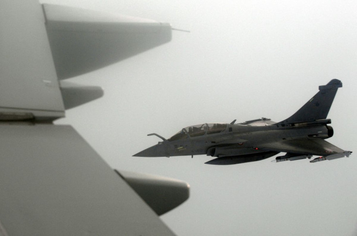 A French Rafale fighter jet over France, January 14, 2020.