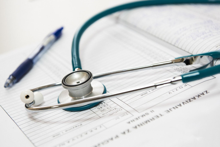 Representation. A doctor's clipboard and stethoscope.