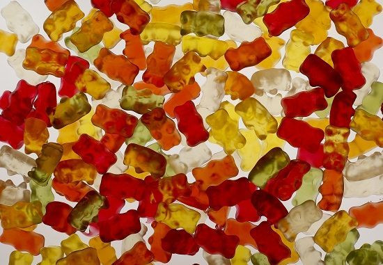 National Candy Day on Nov. 3 is a time to in indulge in sweet treats. Picture shows jelly babies (Gummibaerchen) made by the German manufacturer Haribo in Dortmund Aug. 25, 2013.