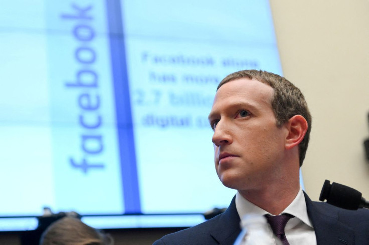 Facebook Chairman and CEO Mark Zuckerberg testifies at a House Financial Services Committee hearing in Washington, U.S., October 23, 2019.