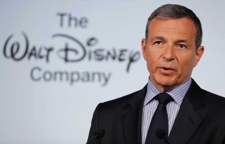 Disney chairman Robert Iger speaks at a company event.