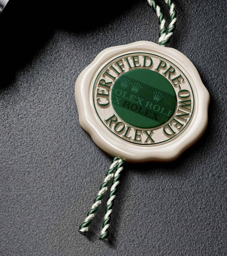 The Rolex Certified Pre-Owned seal