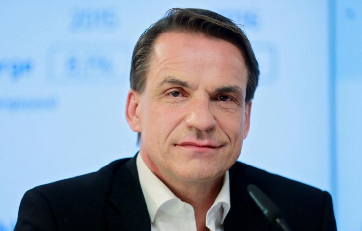 Penguin Random House's Chief Executive Officer Markus Dohle attends German media group Bertelsmann's annual news conference in Berlin, Germany, March 28, 2017.