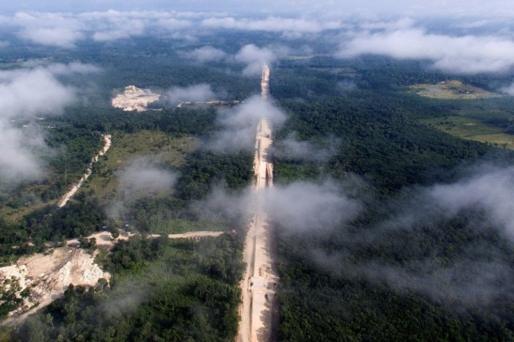 Mexican President Andres Manuel Lopez Obrador's flagship tourist train project in the Yucatan peninsula has met opposition from environmentalists and indigenous communities