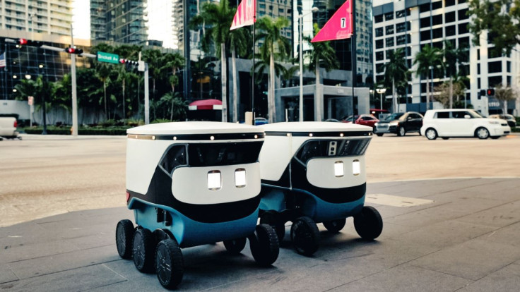 Uber Eats robots Cartken