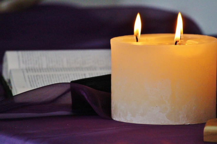 Representative image of a three-wick candle.