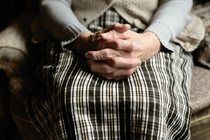 Representation. An old woman.