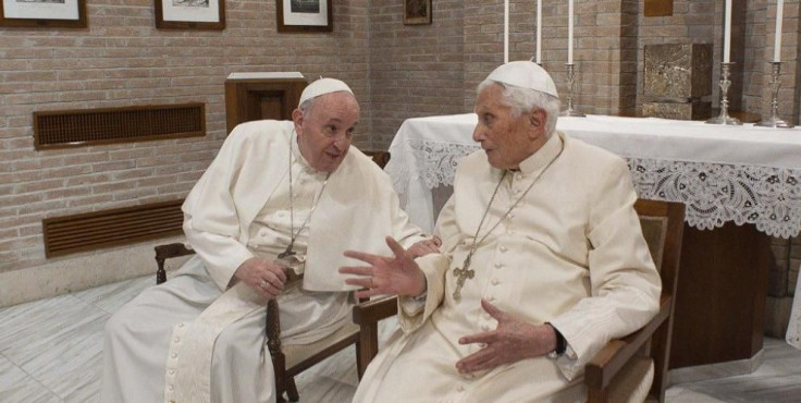 Pope Francis and Pope Emeritus Benedict XVI