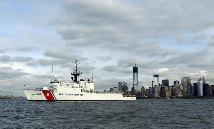 U.S. Coast Guard Cutter Spencer in New York harbor.