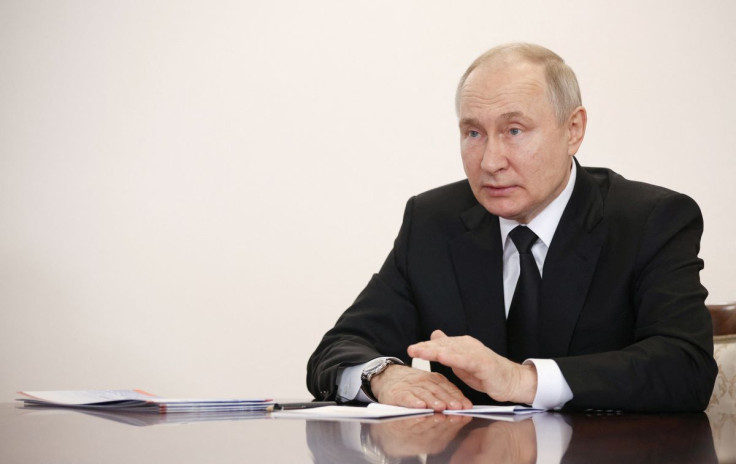 Russian President Putin meets Head of the Republic of Bashkortostan Khabirov in Ufa