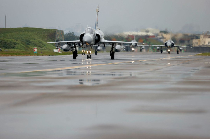 Taiwan's Air Force's Mirage 2000-5 aircraft is seen in Hsinchu