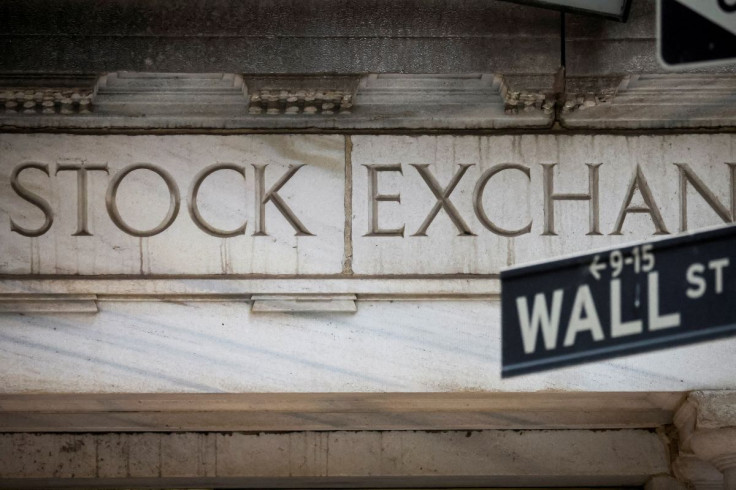 The Wall St entrance to the NYSE is seen in New York