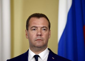 Russian Prime Minister Dmitry Medvedev, pictured here in 2018, is on a two-day visit to Cuba