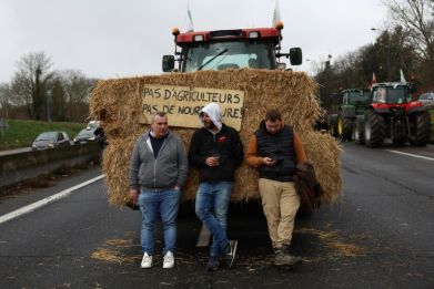 'No farmers, no food' has been a common message of the protests