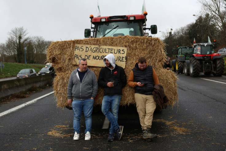 'No farmers, no food' has been a common message of the protests