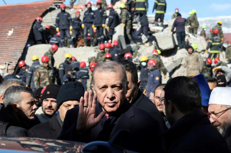 Turkish President Recep Tayyip Erdogan called the quake 'the catastrophe of the century'