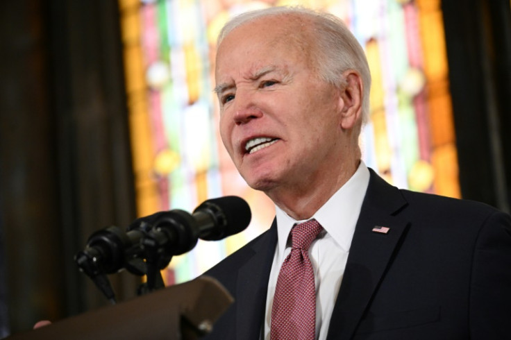 US President Joe Biden in January visited a church in Charleston where a racist massacre took place in 2015