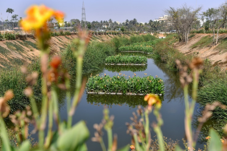 The renewed reservoirs help supply water to hundreds of thousands of people, according to Malligavad