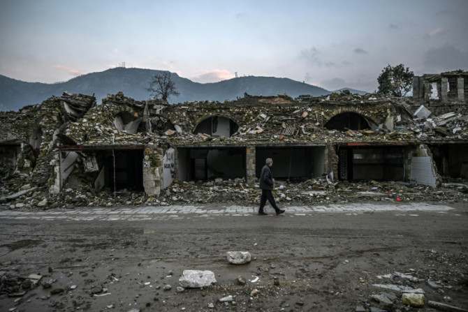 Once-bustling Antakya has been transformed into a deserted city of ruins