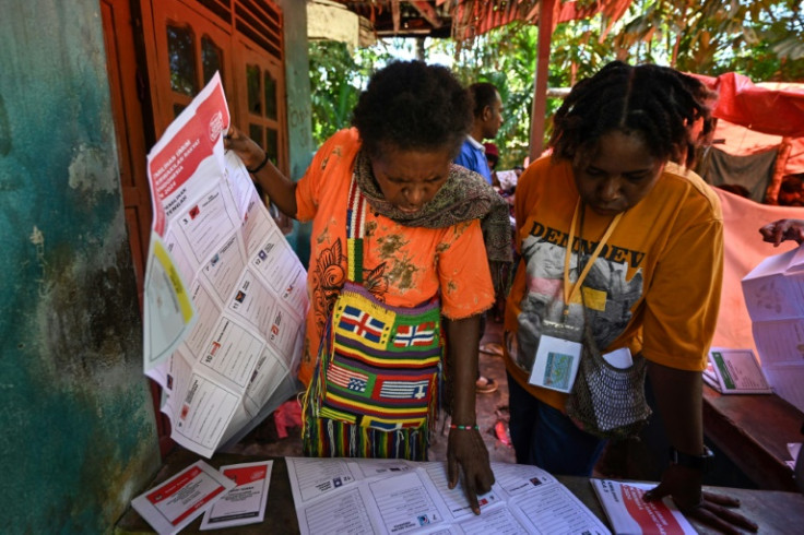 Polls opened first in far-eastern Papua for an election that spans thousands of islands and three time zones
