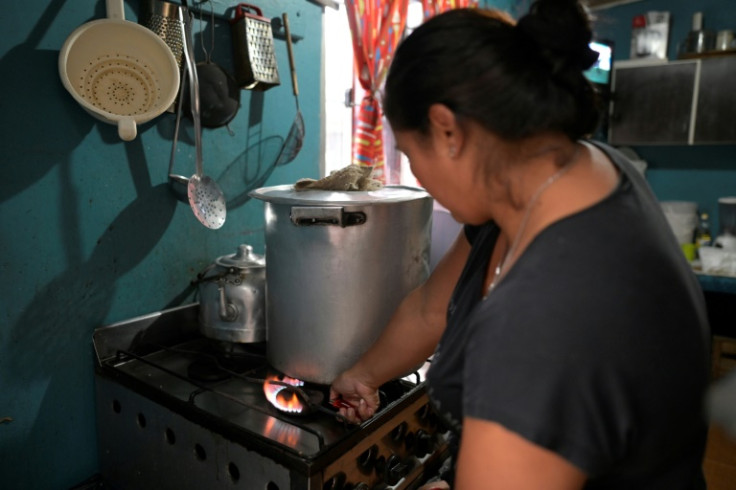 Argentina counts some 38,000 so-called 'community dining tables,' according to Celeste Ortiz, spokeswoman for the Barios de Pie social movement