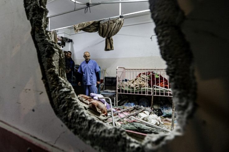 Nasser Hospital is one of the largest medical sites in southern Gaza, and one of the few hospitals still operational