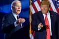 US President Joe Biden (left) and his likely challenger Donald Trump: the rematch that most Americans would rather not see