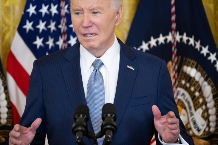 'The clock is ticking,' US President Joe Biden says, urging Congress to unblock key Ukraine aid