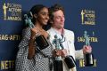 US actress Ayo Edebiri and US actor Jeremy Allen White won SAG Awards for their work on 'The Bear'