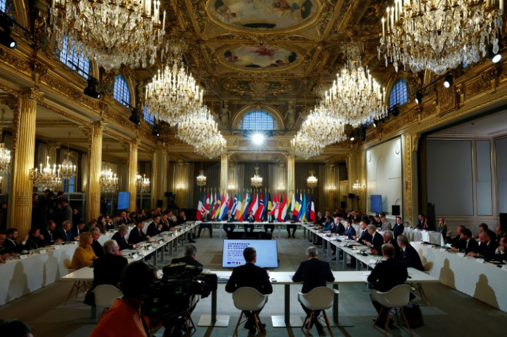 Representatives from two dozen countries gathered in Paris