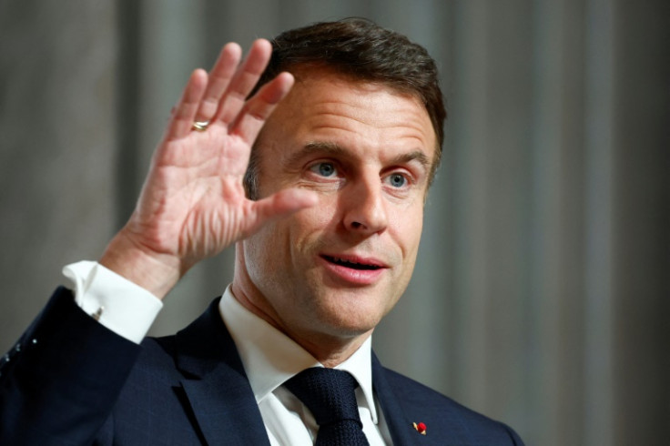 Macron caused shockwaves with his comments