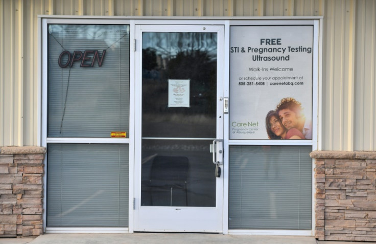 Care Net Pregnancy Center in Edgewood, a New Mexico town where local politicians voted to ban the mailing of abortion pills