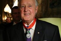 Canada's last Cold War leader Brian Mulroney was decorated with France's highest honor -- the Legion of Honor -- at a ceremony in Ottawa in 2016