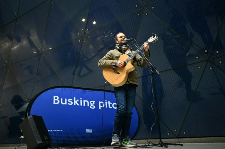 The busking hopefuls are being assessed on a combination of musical ability and stage presence