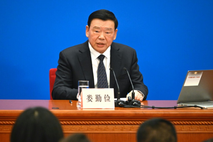 At a Monday press conference, NPC spokesperson Lou Qinjian struck a bullish tone