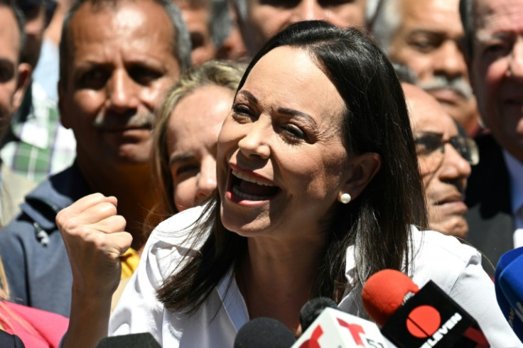 Maria Corina Machado won an opposition primary vote hands down