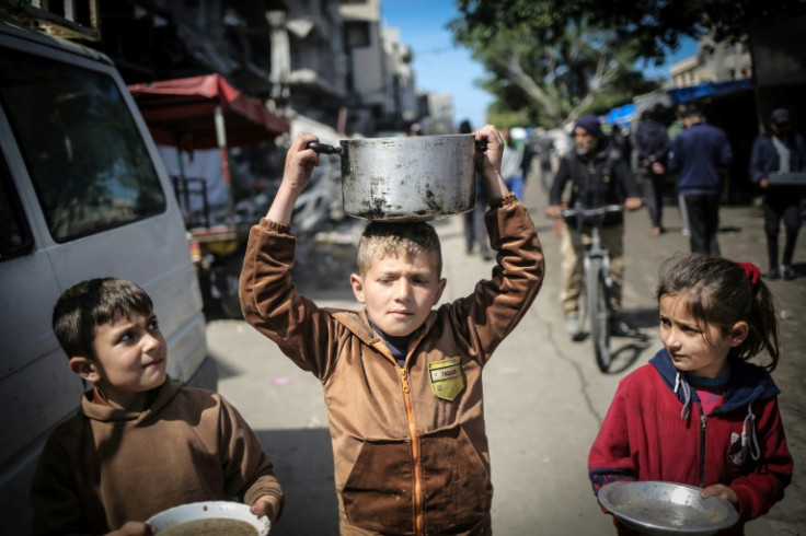 The United Nations has warned that much of Gaza's population is on the brink of famine