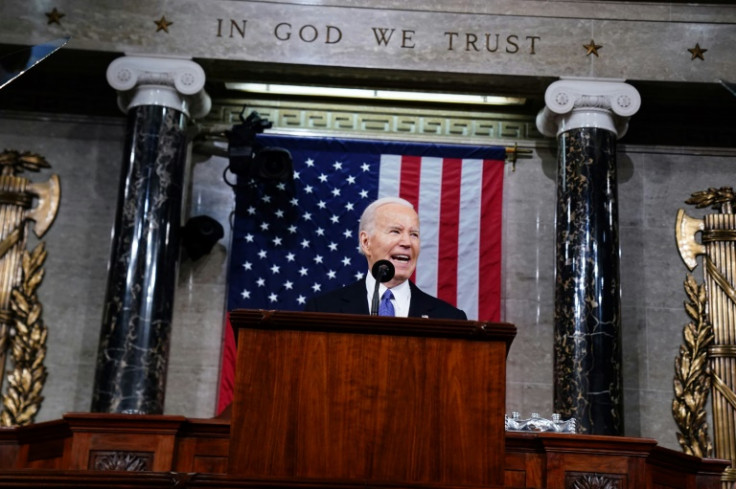 US President Joe Biden delivers his State of the Union address, in which he warned Israel that aid for Gaza cannot be used 'as a bargaining chip'