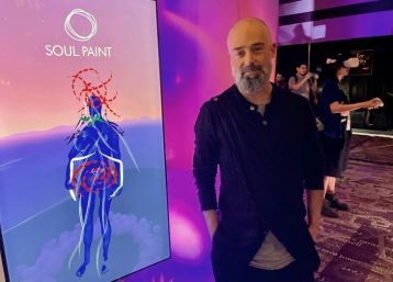 Niki Smit is the co-director of 'Soul Paint,' a VR experience that lets users draw their emotions on their body