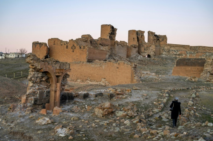 Ani's vast ruins sit right on the border with Armenia