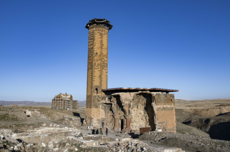 The mosque of Manuchar in Ani, a former cathedral converted by Seljuk ruler Alparslan in 1064