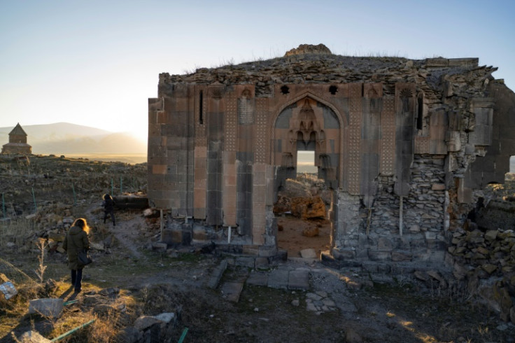 Ani, the ruined capital of a mediaeval Armenian kingdom, stands near the Turkish city of Kars