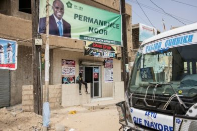 Khalifa Sall, the former mayor of the capital Dakar, has been mentioned as an outsider