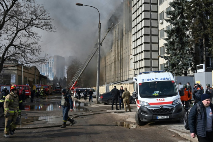 Ukrainian officials warned the death toll from the strike on Kharkiv could rise