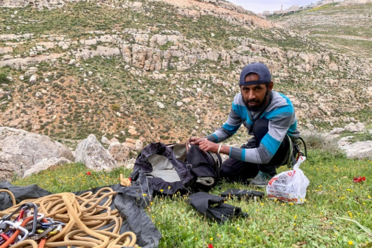 The site, located in the West Bank, was declared an Israeli nature reserve, a practice rights groups said restricts Palestinian access to West Bank land